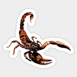 Scorpion Art v7 Sticker